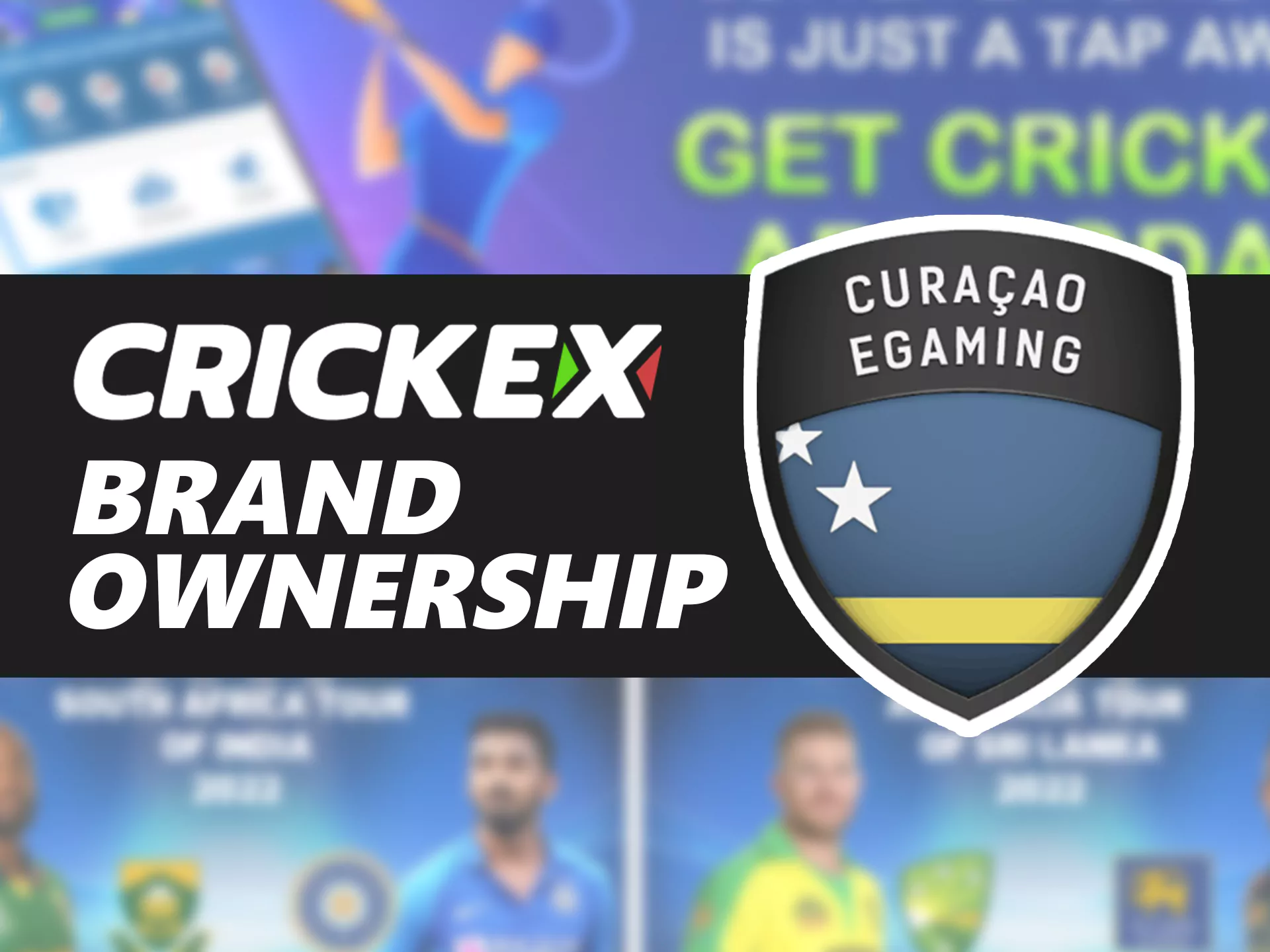 Crickex के पास ब्रांड स्वामित्व है।