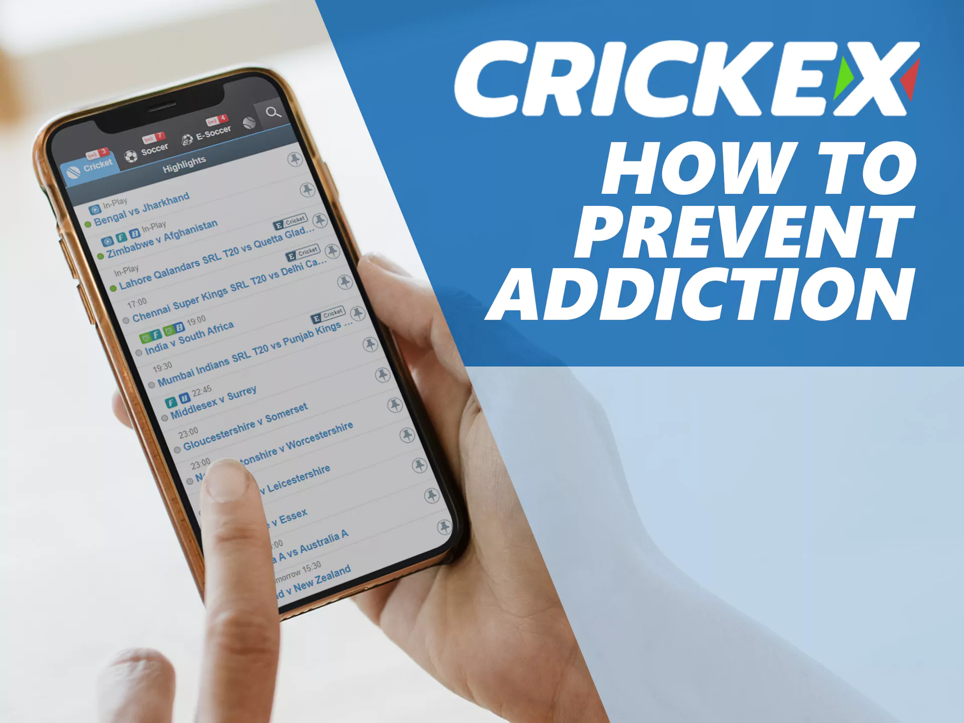 Crickex में आनंद लेने के लिए खेलें।
