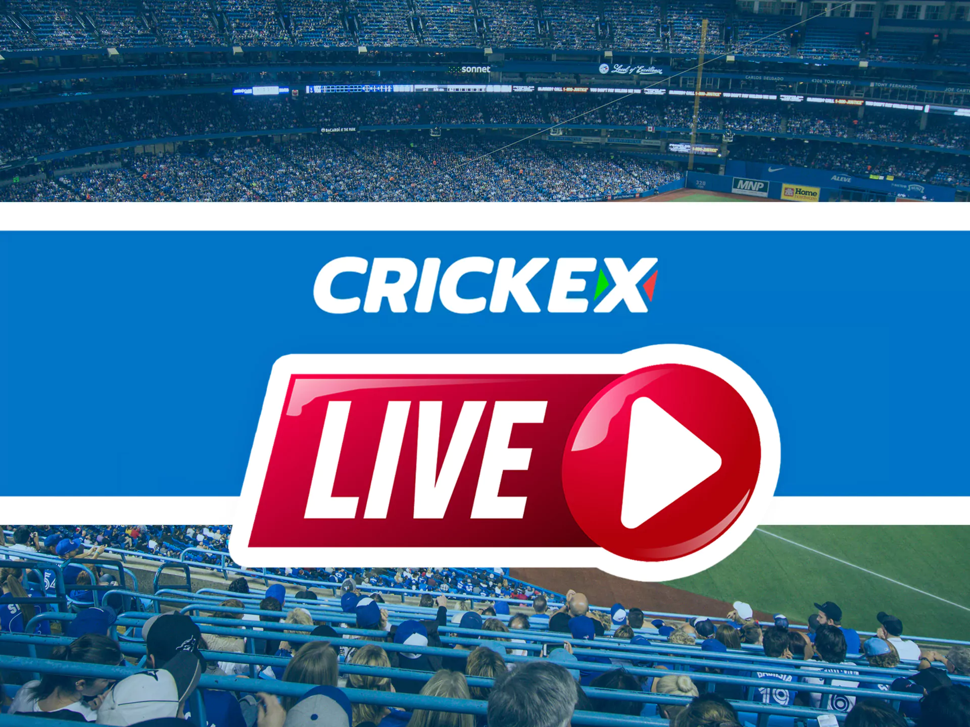 आधिकारिक Crickex वेबसाइट पर लाइव स्ट्रीम देखें।