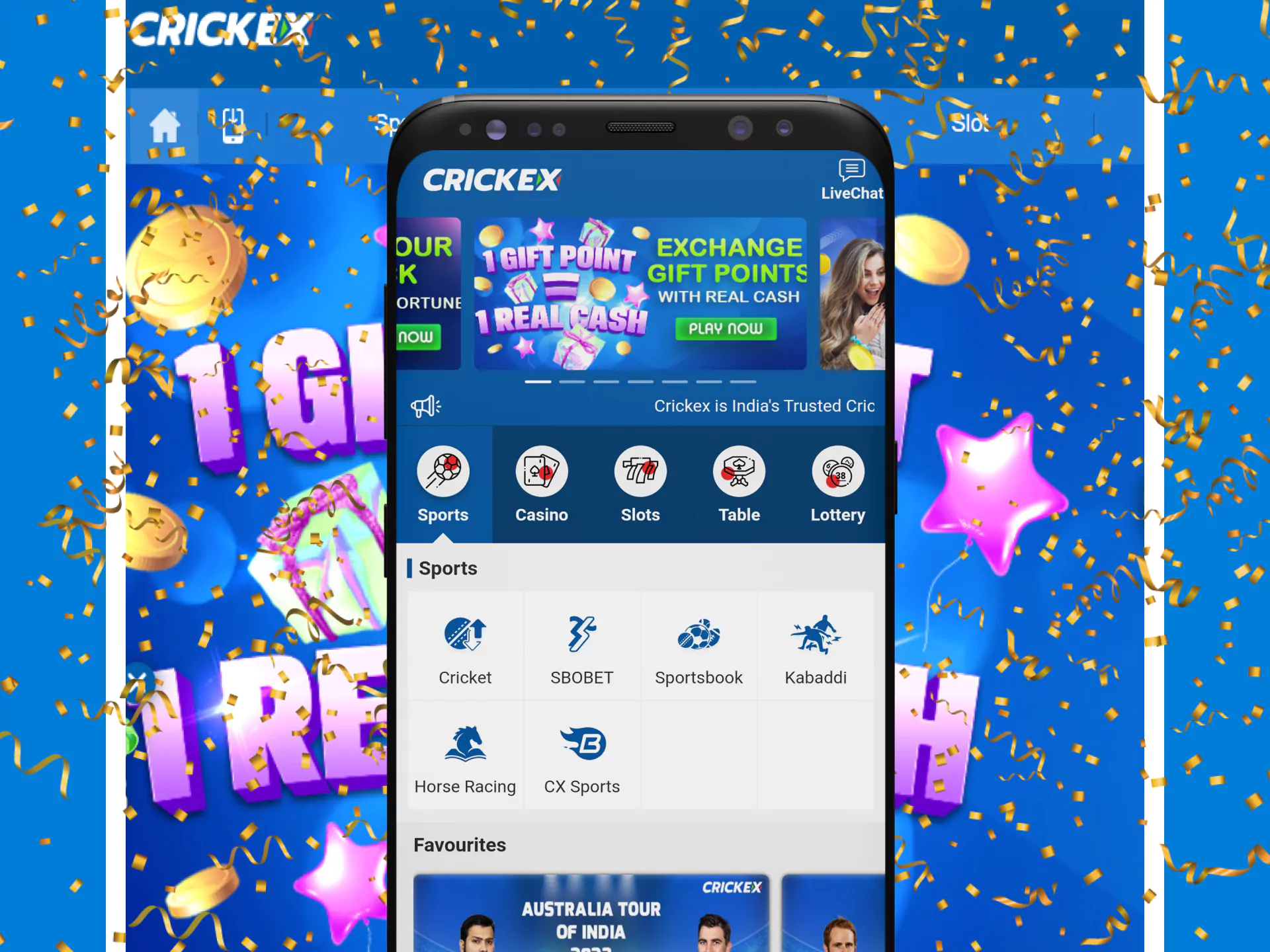 Crickex is always trying to make their service even better.