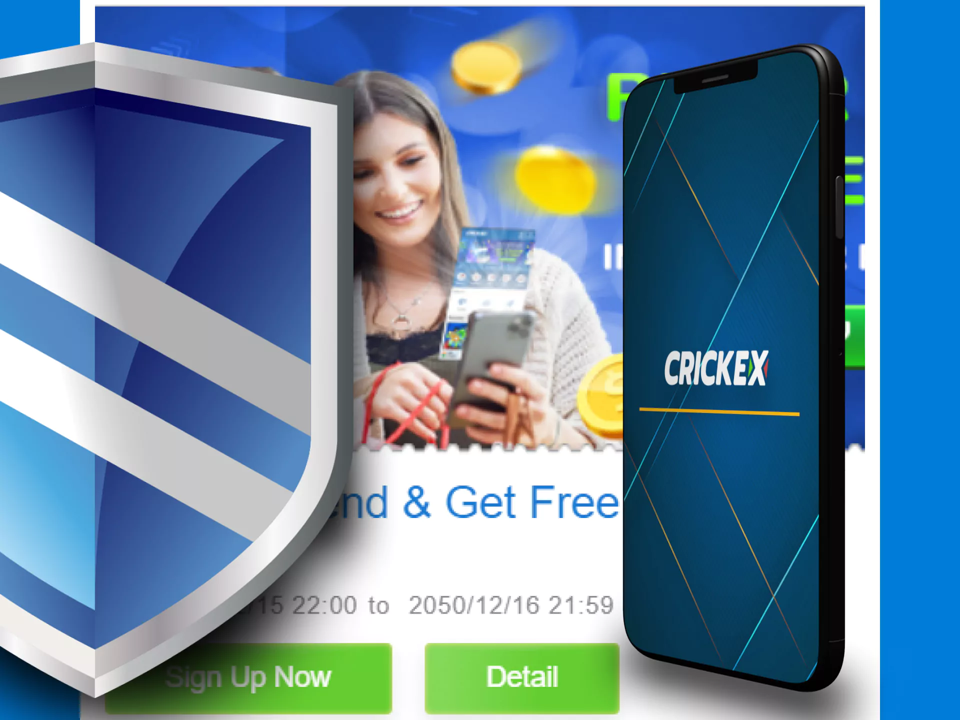 Using Crickex is absolutely safe.