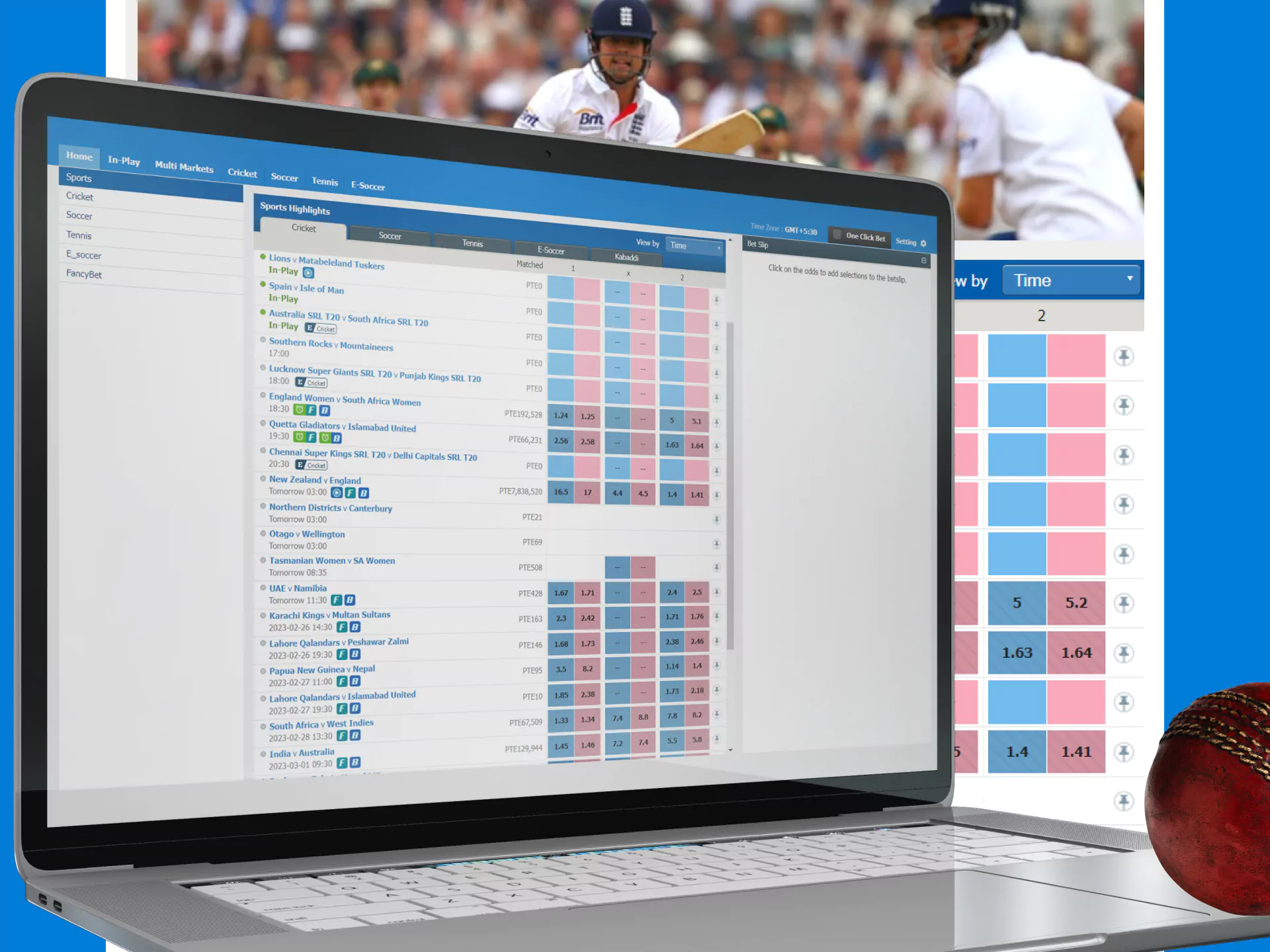 Bet on sports with Crickex.