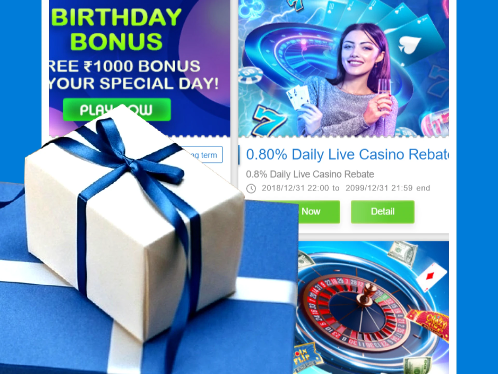 There are many different bonuses on Crickex.