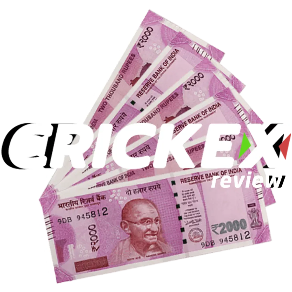 Withdraw money from Crickex without difficulties.